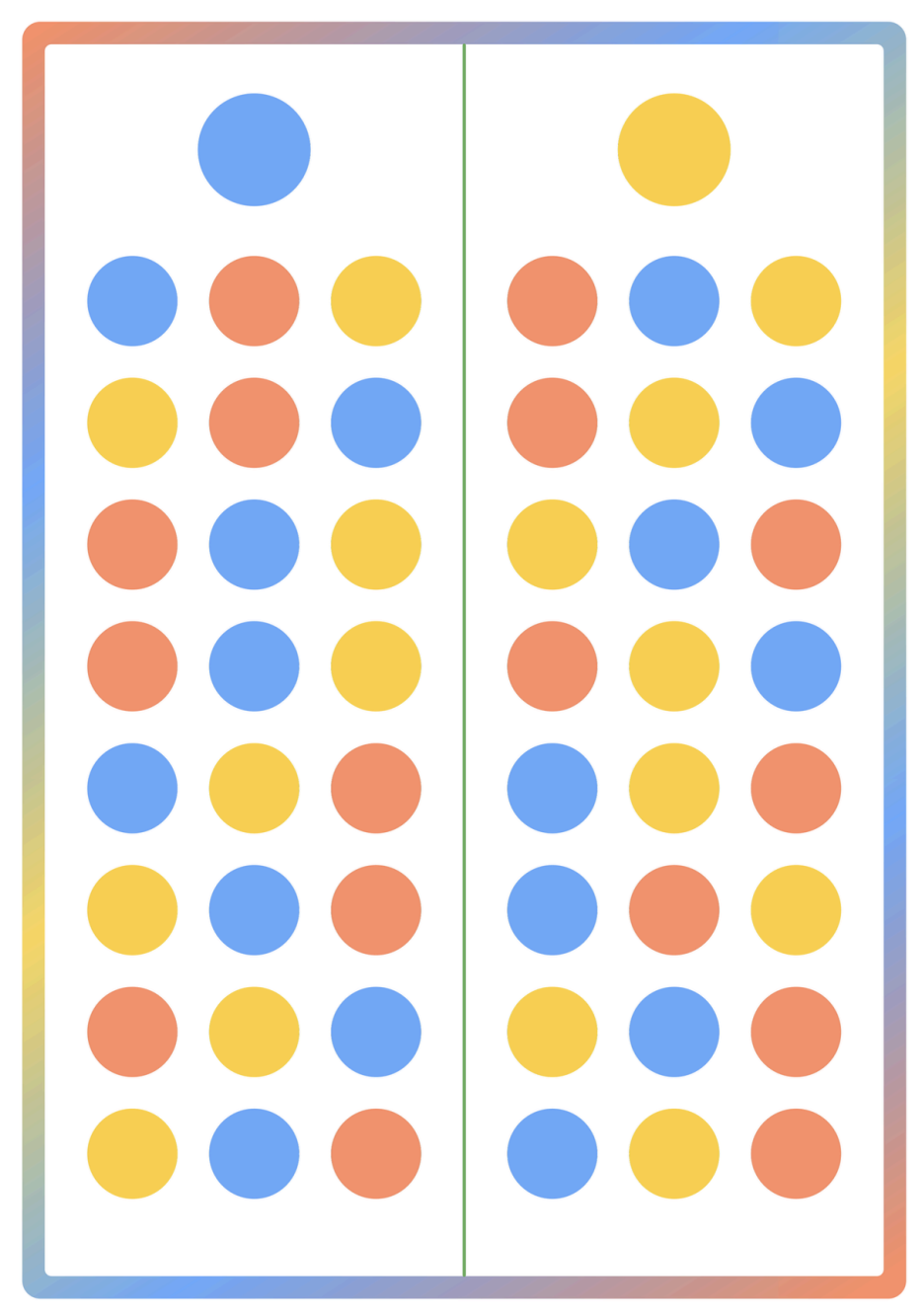 Desen cu ambele mâini